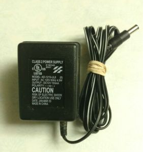 NEW OEM AD-1215-UL8 12V DC 150mA Class 2 AC Power Supply Adapter